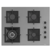 Ferre Fryart&Steamart Sc serisi Wok'lu Gri 3'lü Ankastre Set ( xe64cpr-sc408-d088 ) thumbnail 3