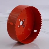 Bi Metal Panç Ø 111 mm Delik Açma Alçıpan Ahşap Pvc Delme Testeresi Adaptörsüz 1 Adet - 7