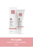TTO CLINIC Renkli Güneş Koruyucu Krem 50 SPF 70 ML thumbnail 5