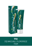 TTO DİŞ MACUNU 75 ML (FLORÜRSÜZ) - 1