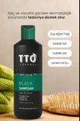 Tto Saç Ve Vücut Şampuanı 500 ml Black ( Çay Ağacı Yağı / Tea Tree Oıl) - 2