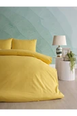 Tek Kişilik Yorgan Kılıfı Pamuklu Nevresim 160x220 Düz Renk - 1