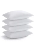 4 Adet Yıkanabilir Nonwowen Antialerjik Slikon Yastık 50x70 800 gr - 1