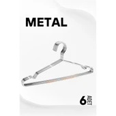 Modacar Metal Elbise Askısı Ekonomik 6 Adet Askı Seti - 1
