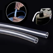 Şeffaf Terazi Hortumu İç Çap 6 mm Termosifon Otomobil Kapı Fitili 10 Metre - 2