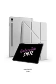 Galaxy Tab S10 FE 10.9 inç Uyumlu Kalem Bölmeli Katlanabilir Standlı Tri Folding Tablet Kılıfı thumbnail 6