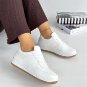 Ceyyan Beyaz Cilt Bağcıklı Spor Ayakkabı thumbnail 5