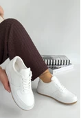 Ceyyan Beyaz Cilt Bağcıklı Spor Ayakkabı thumbnail 3