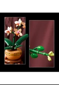 Lego Botanicals Mini Orkide 10343 Lisanslı Ürün - 5