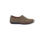 Zerhan 278 Erkek Bej Lastik Bağcıklı Nubuk Deri Loafer Ayakkabı thumbnail 1