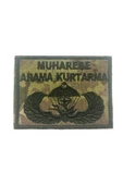 Single Sword MAK Nakış Patch - Muharebe Arama Kurtarma Nakış Arma Peç - 1
