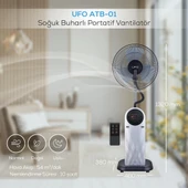 Ufo Atb-01 Soğuk Buharlı Portatif Vantilatör - 4
