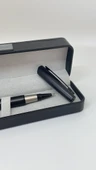 Elegance Series Corvus Deri Kutulu Siyah Roller İmza Kalemi - 3
