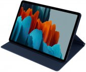 Samsung Galaxy Tab S7 | Tab S8 (11 inç) için Book Cover Kapaklı Kılıf, Lacivert EF-BT870PNEGWW - 4