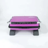 Elis Concept & Dökümix Demir Döküm Granit Lila 1800 W 4-6 Dilim Ev-Sanayi-Büfe Tipi Tost Makinası - 5