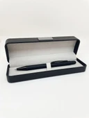 Elegance Series Tourch Deri Kutulu Siyah Tükenmez Kalem - 1