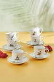 Karaca Küçük Prens 6 Kişilik Kahve Fincan Takımı 80 Ml - 8