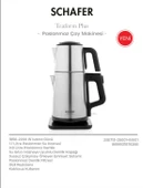Schafer Teaform Plus Elektrikli Çelik Çay Makinesi Gri - 2