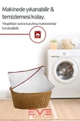 2 Adet Bordo Serisi Kılıflı Fermuarlı Klimali Antialerjik Silikon Nano Elyaf Yastık 50x70cm - 6