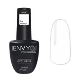 Envy Kalıcı Oje For French Collection Yarı Şeffaf Milk Süt Beyazı Kalıcı Oje 15gr - 1