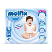 Molfix Avantajlı Paket 4+ Beden Mplus 9-16 Kg 34'lü - 1
