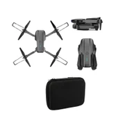 E99 Pro RC Drone 4K HD Kamera Katlanabilir WIFI FPV Yüksek Performans Gri kumandalı geniş açı Profesyonel ufak thumbnail 4