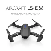2024 E88 Pro RC Drone 4K HD Kamera Katlanabilir WIFI FPV Yüksek Performans Gri kumandalı geniş açı Profesyonel ufak - 6
