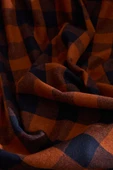 Flanel Throw Tv Battaniyesi Turuncu - 2