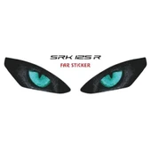 Rks Srk 125 R 2023 - 2025 Uyumlu Far Sticker Mavi - 1