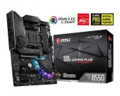 MSI MPG B550 GAMING PLUS AM4 DDR4 4400(OC) HDMI DP M.2 USB3.2 RGB ATX - 1