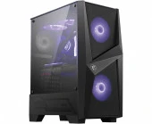 MSI MAG FORGE 100M TEMPERLI CAM 2X RGB FAN, 1X 120MM FAN ATX GAMING BILGISAYAR KASASI - 1