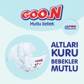 Goon Mutlu Bebek Bebek Bezi Beden:3 (7-12Kg) Midi 180 Adet Jumbo Mega Pk thumbnail 2