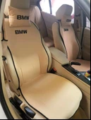 BMW Nakışlı Ön İkili Oto Koltuk Minderi 2 Adet Boyun Yastığı 2 Adet Kemer Pedi thumbnail 1