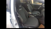 FORD FOCUS Nakışlı Ön İkili Oto Koltuk Minderi 2 Adet Boyun Yastığı 2 Adet Kemer Pedi SİYAH - 2