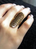 Trend Desenli Antik Ayarlanabilir Kadın Yüzük euy1264 thumbnail 2