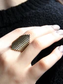 Trend Desenli Antik Ayarlanabilir Kadın Yüzük euy1269 thumbnail 2