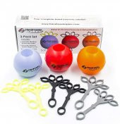 MVS HAND MASTER PLUS PARMAK VE EL EGZERSİZ 
GÜÇLENDİRME KUVVETLENDİRİCİ
 3 LÜ SET - 1