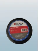 WÜRTH 19mm 15mt Tüylü Bez Yapışkan İzole Bant SİYAH - 1