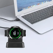 Huawei Watch GT- GT2 -GT2E Magic - Dream Şarj Aleti (Siyah) - 2