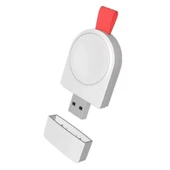 Apple İWatch 1-2-3-4-5-6-7-8 SE Magnetic Şarj Cihazı (Beyaz) - 1