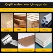 Bi Metal Panç Ø 133 mm Delik Açma Alçıpan Ahşap Pvc Delme Testeresi Adaptörsüz 1 Adet thumbnail 5