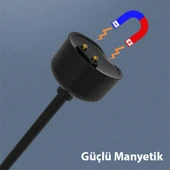 Xiaomi Mi Band 7- 6 Mİ band 5 USB Şarj Kablosu 50CM (Siyah) - 5