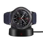 Samsung Galaxy Watch 4 42m R810 / Galaxy Watch 4 46mm R800 Wireless Kablosuz Şarj Cihazı (Siyah) - 3