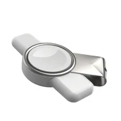 Apple iWatch uyumlu Taşınabilir 2 in 1 USB + Type-C Şarj Standı (Beyaz) - 2