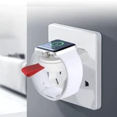 Apple İWatch 1-2-3-4-5-6-7-8 SE Magnetic Şarj Cihazı (Beyaz) - 5