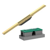 Hansgrohe RainDrain Flex Duş Kanalı 70 cm Kesilebilir Parlak Altın + İç Set - 1