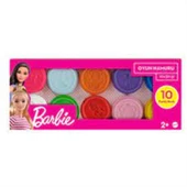 HHJ37 - BARBİE 10X30GR OYUN HAMURU - 1
