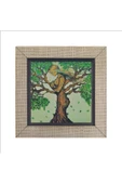 Ağaç Kadın Baskılı MDF Magnet 7X7 - 4