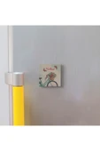 Hollanda Bisklet Görseli Baskılı Taş Magnet 5X5 - 3