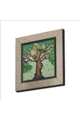 Ağaç Kadın Baskılı MDF Magnet 7X7 - 1